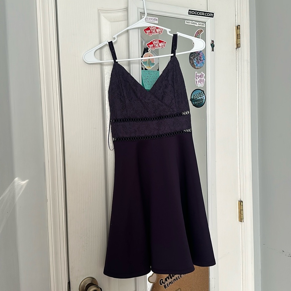 Francesca‘s Purple Dress. SIZE SMALL